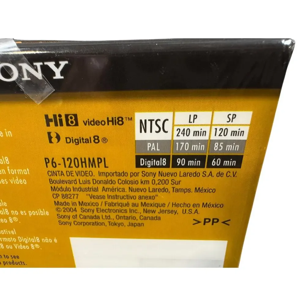 Sony hi8 digital